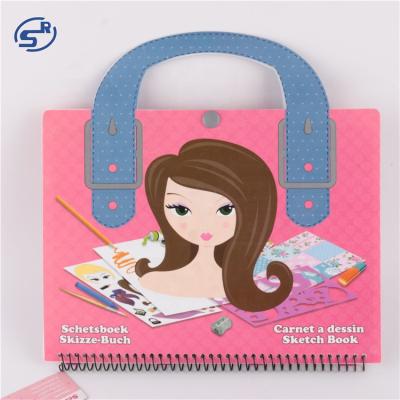 China Spiral Book Sunrise Factory Customized Color Book Sketch Draw Art Set for sale