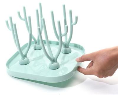 China Baby Free Detachable Cute Portable Product BPA Design Plastic Bottle Drying Rack Drying Rack Bottle Drying Rack for sale