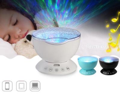 China Remote Control Desk Rise LED Surf Music Star Sky Projection Lamp For Kids for sale