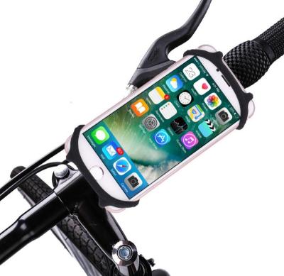 China Adjustable Shockproof Bike Mount Handlebar Clip Mount Mobile GPS Mount Bracket For Bicycle Phone Holder for sale