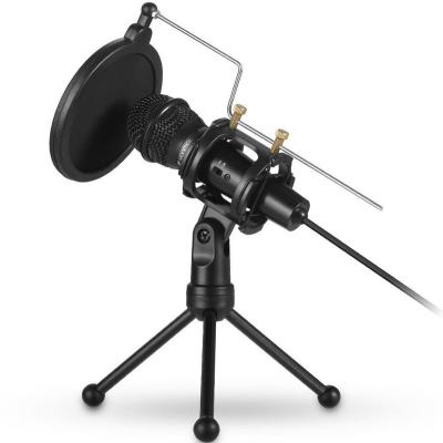 China Eliminates Noises Factory Supply Anti-Shake Mic Desktop Stand Studio Recording Microphone Tripod 