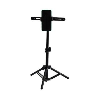 China Flexible Extendable Professional Desk Phone Clip Wig Tripod Stand Bracket 3 Seats For Fill Ring Light for sale