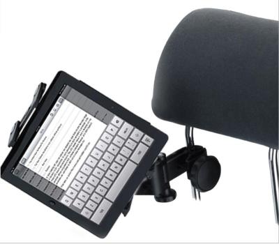 China Flexible 360 ​​Degree Rotating Tablet Car Headrest Mount Phone Holder For iPad Back Pillow Tablet Frame Holder for sale