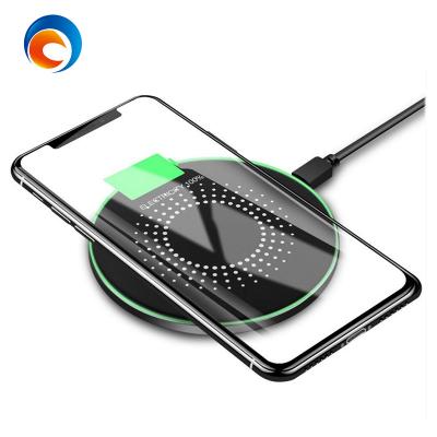 China 10W Charging Qi-Certified 7.5W Power Bank Charger Mobile Mirror Wireless Charger With USB-C Protection Fast Wireless Charging Fast Charger for sale