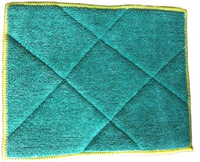 China Sustainable Microfiber Cloth And Bamboo Sponge Kitchen Wash Pad for sale