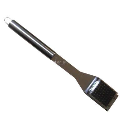 China STAINLESS STEEL METAL BARBECUE GRILL BRUSH easily cleaned for sale