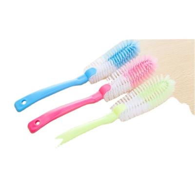 China Viable GLASS KITCHEN PLASTIC CLEANING BRUSH BOTTLE for sale