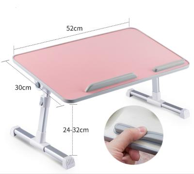 China MDF Interior Ministry Bed Computer Laptop Desk Portable Foldable Wooden Table (Height) Adjustable Ergonomic Multi-Angle Folding for sale