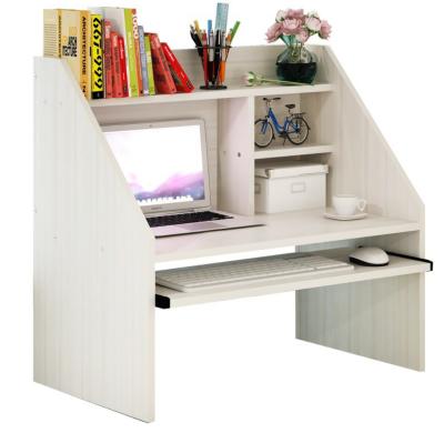 China Modern Economy Combination(Height)Bookcase Desk Computer Table Wood Design Adjustable For Student MDF Computer Desk With Shelf for sale