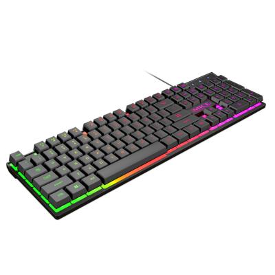 China Imice AK-600 RGB Backlit Keyboard Wired Gaming Keyboard 104 Keys RGB Backlit Mechanical Keyboard For PC Laptop for sale