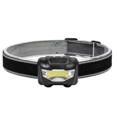 China New Running Angle Adjustable XPE LED Popular Mining Cheap Headlamp Rechargeable COB Head Lamp Stepless Dimming Torch Flashlight Headlights for sale