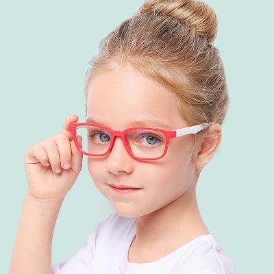 China Blue Light Glass 2019 New Kids Silicone Light Flexible Anti-Blue Light Optical Glasses Glasses Computer For Kids Anti Blue Light Glasses 2020 Blocking Pocket for sale