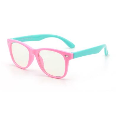 China 2020 Children Glasses Children Glasses Blue Light Frame Tr90 Girls Anti-Blue Light Flexible Comfortable Anti-Blue Glasses Protect Eyes Computer Eyewear For Child for sale