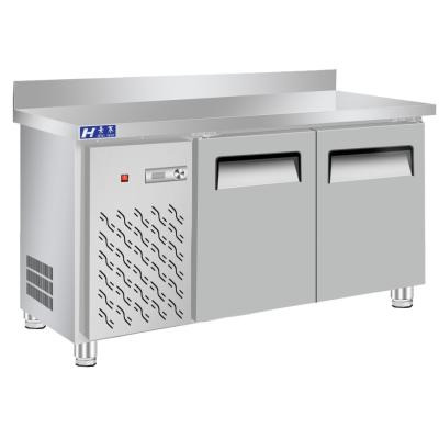 China 304 Stainless Steel Freezing Table Commercial Refrigeration Equipment for sale