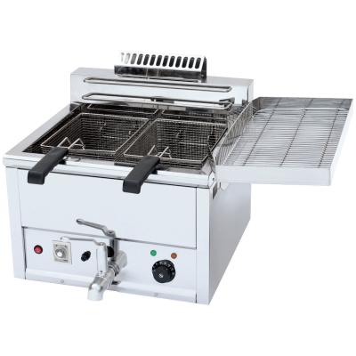 China Commercial Deep Fryer Machine Kitchen Restaurant Electric Fryer With Timer for sale