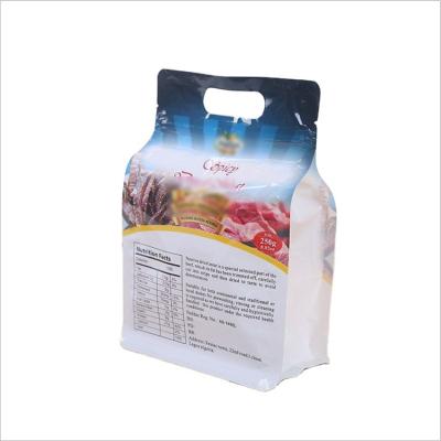 China High Quality Moisture Proof Plastic Food Zipper Bag With Handle for sale