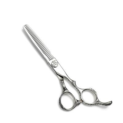 China Thinning Scissors Engraved Waybetter Handsome Style Barber Scissors 6 Inch 30T Thinning Shear Thinner C26-6030T for sale