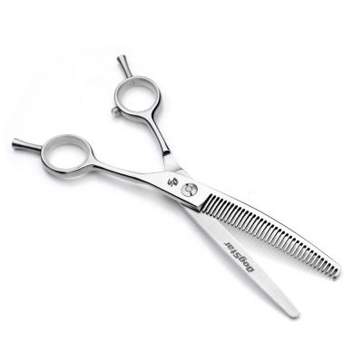 China Viable Curved Thinning Dog Grooming Scissor Curved Chunker for sale