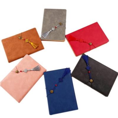 China Custom Leather Sublimation Dot Grid Journal Hardcover Book Bullets Notebook With Inside Pocket for sale