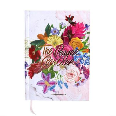 China Wholesale Hardcover Journal Printing Flower Journal Hardcover Life Planner Paper Journal for sale