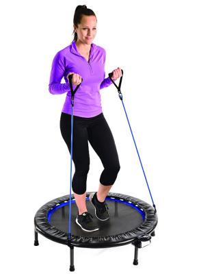 Chine trempoline pliable de forme physique avec la poignée, trempoline de forme physique avec la poignée à vendre