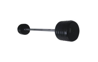 China rubber coated fixed barbells, rubber coated barbell weight set, rubber coated barbell for sale