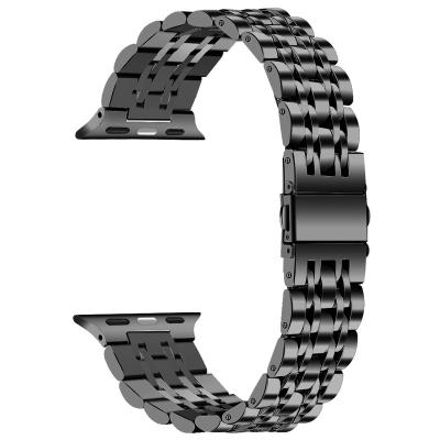 China Fanshion Luxury Stainless Steel Wrist Band For Apple Fashion Watch Band 38mm 40mm 42mm 44mm Watch Band For Women for sale