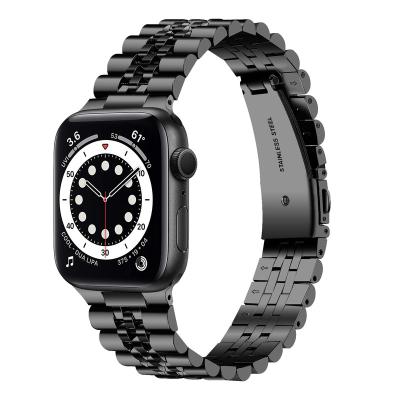 China Fashion. Sport For Apple Watch Band 38mm 40mm 42mm Luxury Stainless Steel Watch Band Strap 44mm Smartwatch For Women And Men for sale