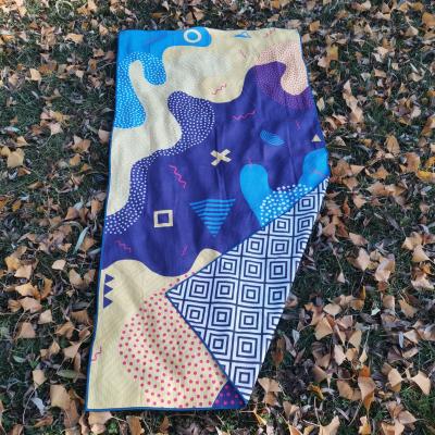 China QUICK DRY Quick Dry Beach Towel Double Sided Printed Microfiber Sports Towel Sand Free Beach Towel for sale