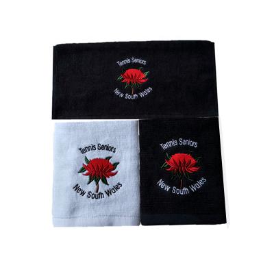 China Small Compressed Custom Cotton Gym Towel Sport Toalla Personalizada for sale