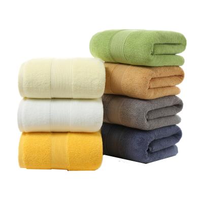 China QUICK DRY Thick Bath Towel Custom Set Your Logo Wholesale 100% Cotton Soft OEM Customized Towel for sale