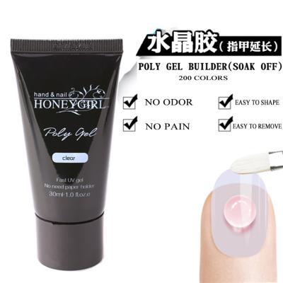 China Empape de esmalte de uñas del multicolor 30ml Polygel del poligel en venta