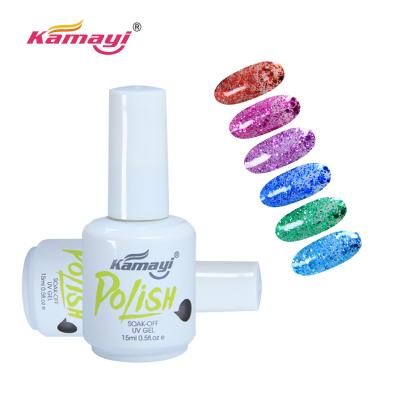 China Glitter Nail Gel Polish for sale