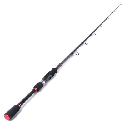 China Carbon 1.8m 2.1m 2.4m 2.7m 3m Beach Black Carbon Carp Super Strong Toughness Saltwater Lure Rod for sale