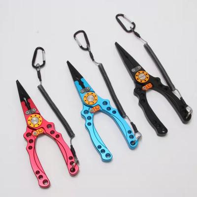 China Fishing Sports Aluminum Alloy Luya Plier Hook Removing Pliers Fishing Tool for sale