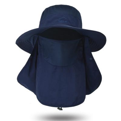 China Outdoor Multifaceted Polyester Fiber Moisture Absorption Quick Dry Sunscreen Hat for sale