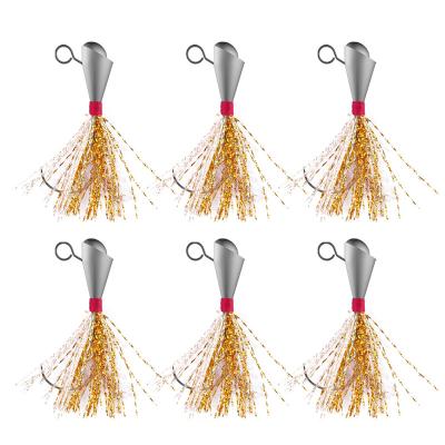 China 3.5G/5.5G/9G Artificial Beard Bait Possibility Lower Lead Pendant Anti-hanging 12X3X1cm Lower Lead Hook for sale