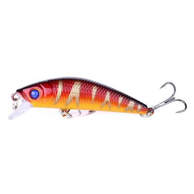 China ABS plastic bait luya fishing lures minnow lure abs plastic hard bait with hook vib plastic bait for sale