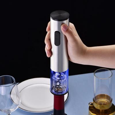 China Stainless Steel Automatic Cheap Price Corkscrew Electric Wine Bottle Opener For Red Wine Gift Box for sale