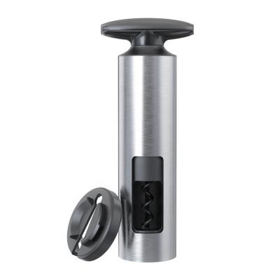 China Hot Sale Vintage Stainless Steel Wine Bottle Opener Manual Rotating Wine Corkscrew for sale