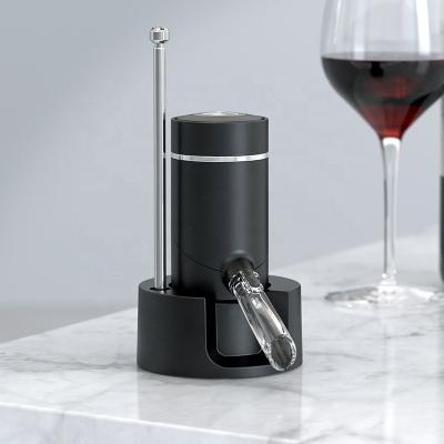 China Sustainable Hot Selling Bar Accessories Red Wine Automatic Rechargeable Electric Aerator Pourer for sale