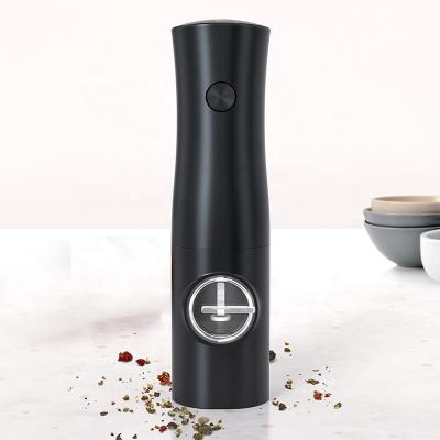 China New Arrivals Kitchen Spice Salt Grinder New Arrivals Kitchen Accessories Battery Gravity Salt and Pepper Mills Spice Salt Pepper Grinder for sale