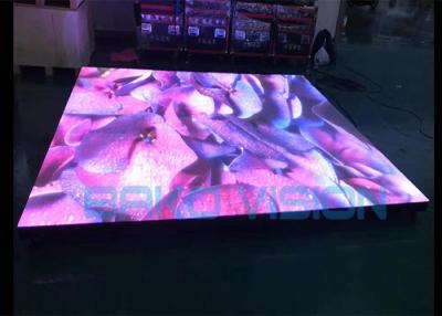 China Waterdichte Dance Floor-LEIDEN van de Stadiumhuur Vertonings Facultatief Interactief Effect 3.91mm Te koop