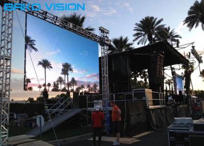 China El panel de alquiler al aire libre del tipo de evento P3.91 P4.81 500*500 500*1000 de la etapa de la pantalla LED para Live Show en venta