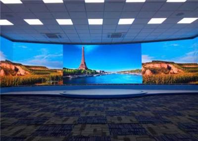 Cina Il bordo fine dello schermo di visualizzazione del LED del passo P1.875 del pixel ha condotto la pubblicità dell'esposizione per la conferenza in vendita