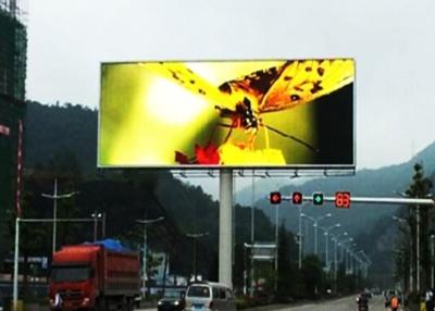 China IP65 Waterproof Dustproof Outdoor Pillar Stand LED Advertising Billboard Screen for sale