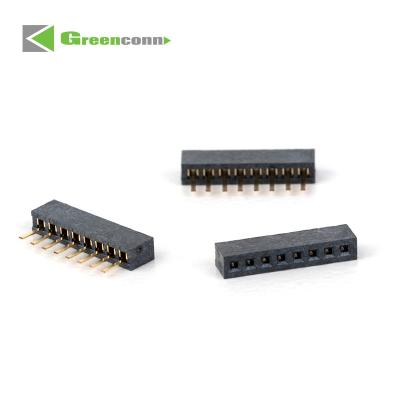 China Industrial PCB Socket Female Header 1.00mm Pitch Double Rows SMT Type   manufacturer different types of electrical connectors for sale