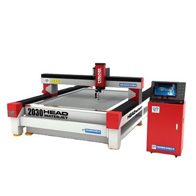 China Building material stores factory supply metal, glass, marble, tile cnc water jet cutter machine price for sale