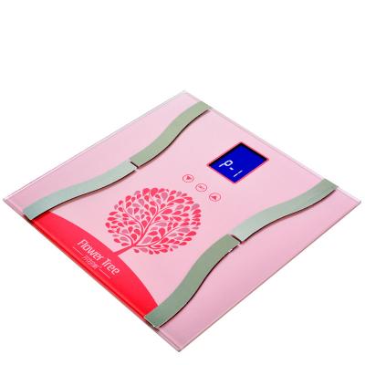 China Body Fat and Water Content Testing TS-F1301 Digital Scale Body Fat Bathroom Scale BMI High Accuracy Monitor for sale