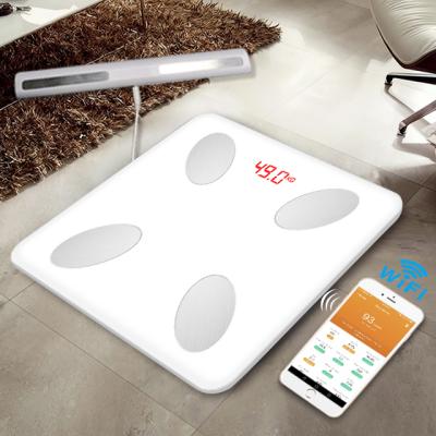 China Hot Selling Zhejiang Hangzhou Yongkang Bathroom Scales Household Wifi Analyzer Monitor Body Fat Scale for sale